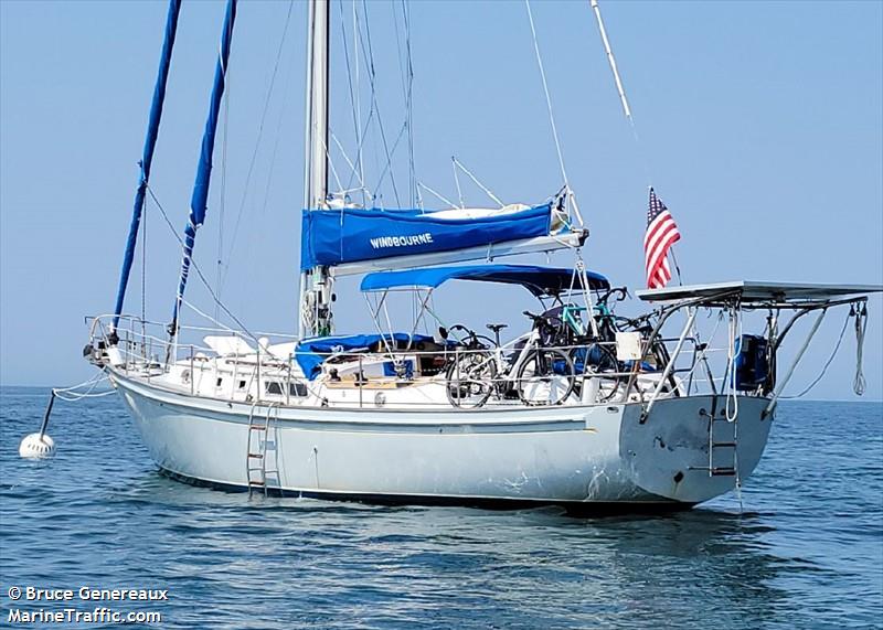 windbourne (Sailing vessel) - IMO , MMSI 368186360, Call Sign WDM2244 under the flag of United States (USA)