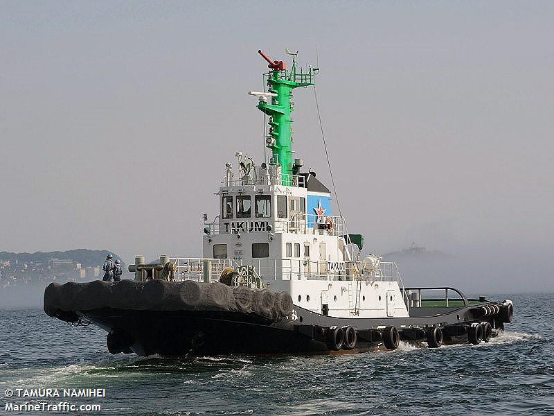 takumi (Tug) - IMO 9356220, MMSI 431800698, Call Sign JD2153 under the flag of Japan