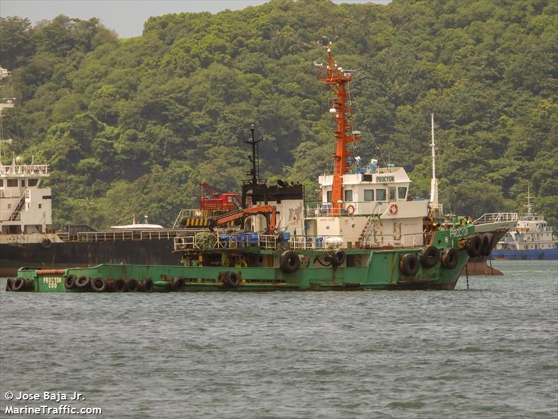 mtug procyon (Tug) - IMO 9005936, MMSI 548592200, Call Sign DUA3190 under the flag of Philippines