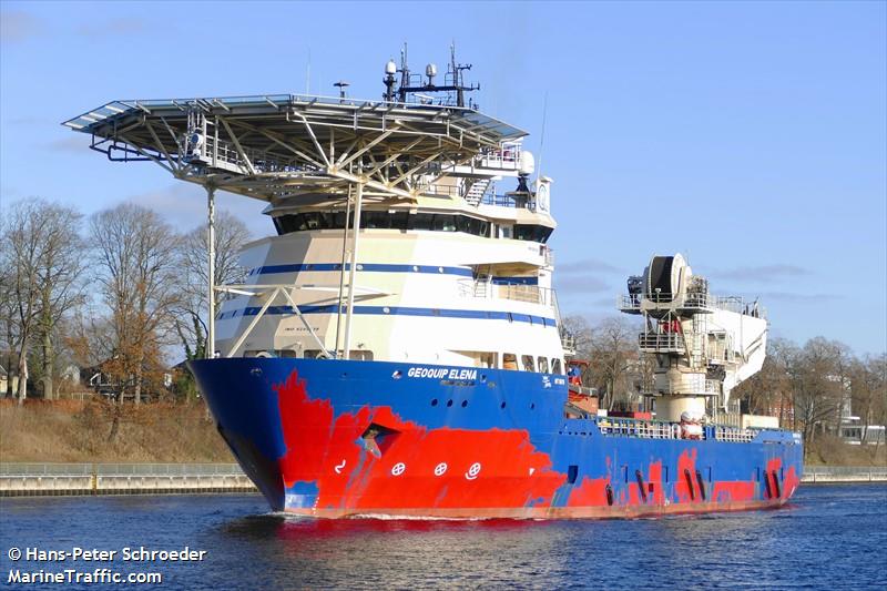 geoquip elena (Offshore Support Vessel) - IMO 9249439, MMSI 576431000, Call Sign YJVL7 under the flag of Vanuatu