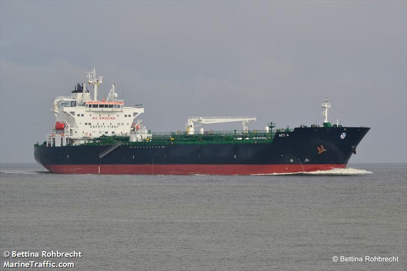 akti a (Chemical/Oil Products Tanker) - IMO 9935569, MMSI 229770000, Call Sign 9HA5594 under the flag of Malta