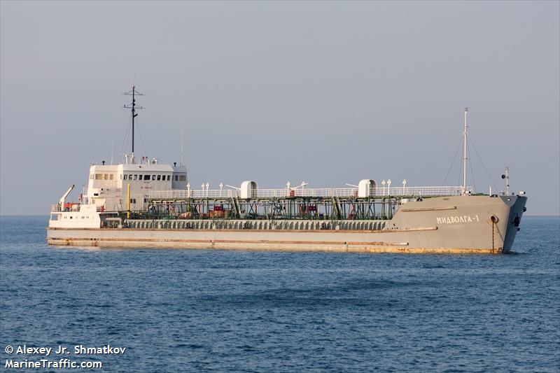 midvolga-1 (Oil Products Tanker) - IMO 9648221, MMSI 273355380, Call Sign UBBJ8 under the flag of Russia