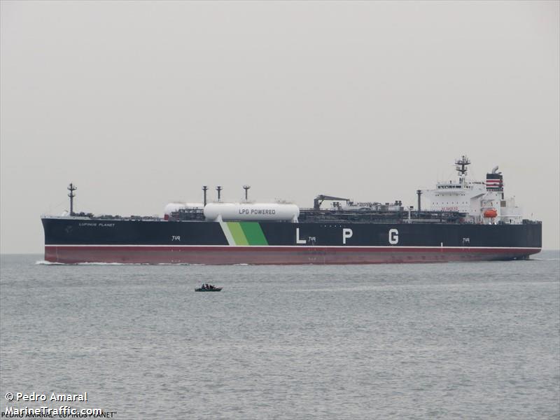 lupinus planet (LPG Tanker) - IMO 9929209, MMSI 352001447, Call Sign 3E2468 under the flag of Panama