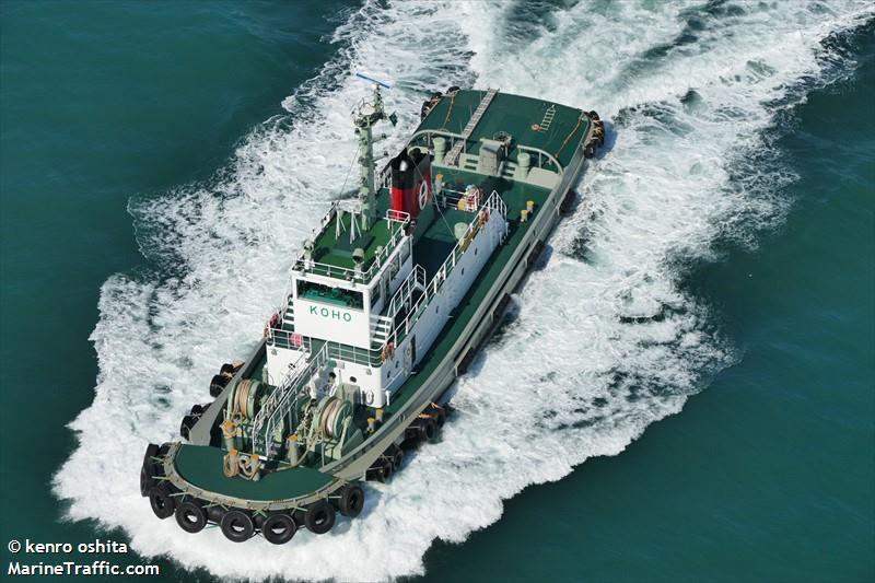 koho maru (Tug) - IMO , MMSI 431009986, Call Sign JD4241 under the flag of Japan