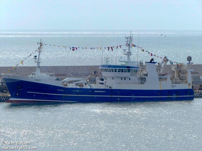 janus (Fishing Vessel) - IMO 6821638, MMSI 518100785, Call Sign E5U3785 under the flag of Cook Islands