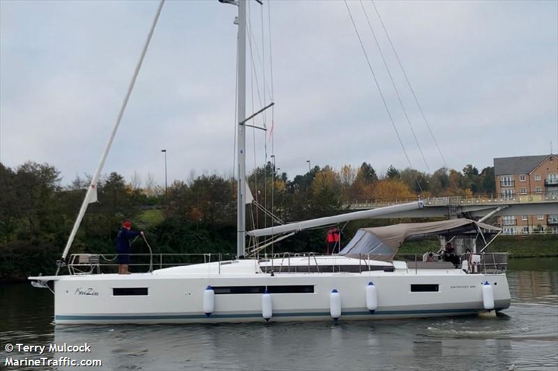 kaizia (Pleasure craft) - IMO , MMSI 232035846, Call Sign MJDZ3 under the flag of United Kingdom (UK)