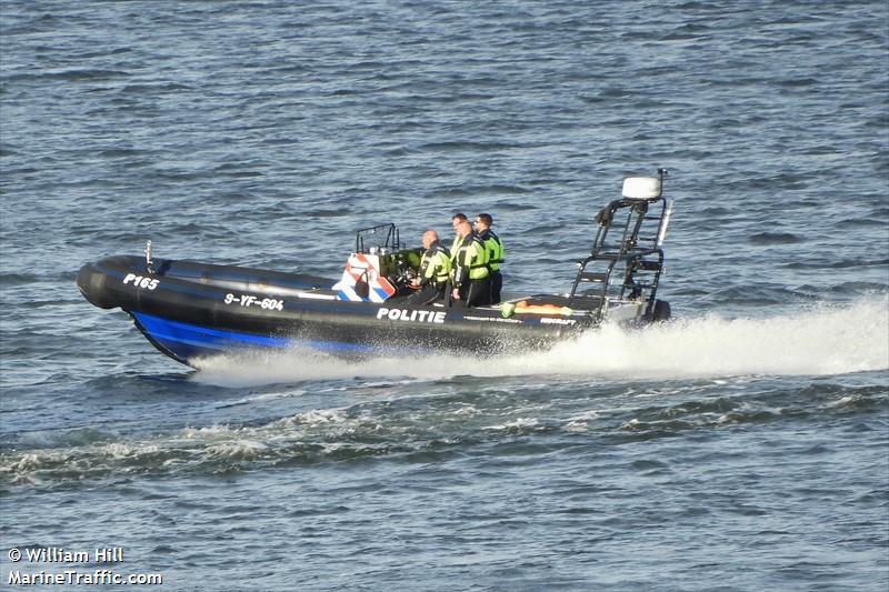 p165 (Law enforcment) - IMO , MMSI 244044753, Call Sign PA3424 under the flag of Netherlands