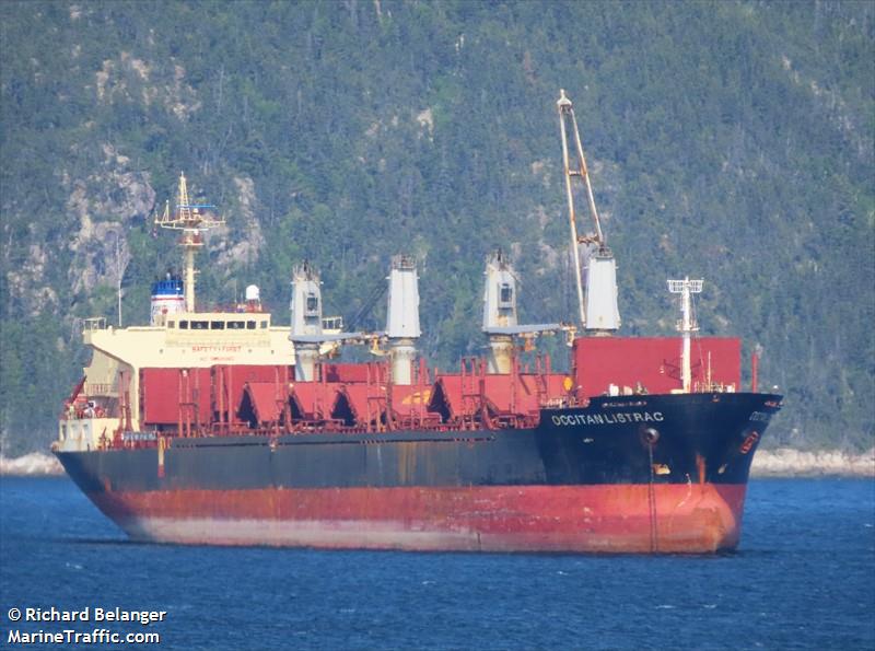 occitan listrac (Bulk Carrier) - IMO 9549372, MMSI 256153000, Call Sign 9HA5716 under the flag of Malta