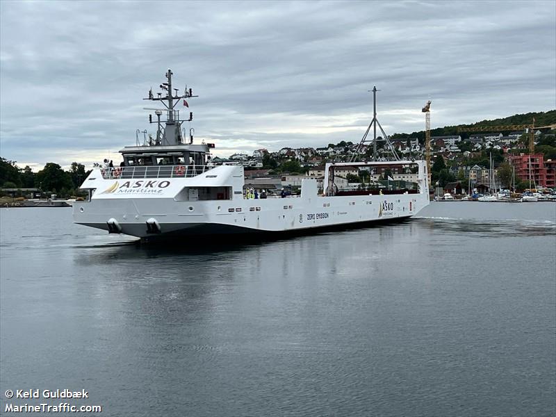 marit (Ro-Ro Cargo Ship) - IMO 9921776, MMSI 258022650, Call Sign LGMJ under the flag of Norway