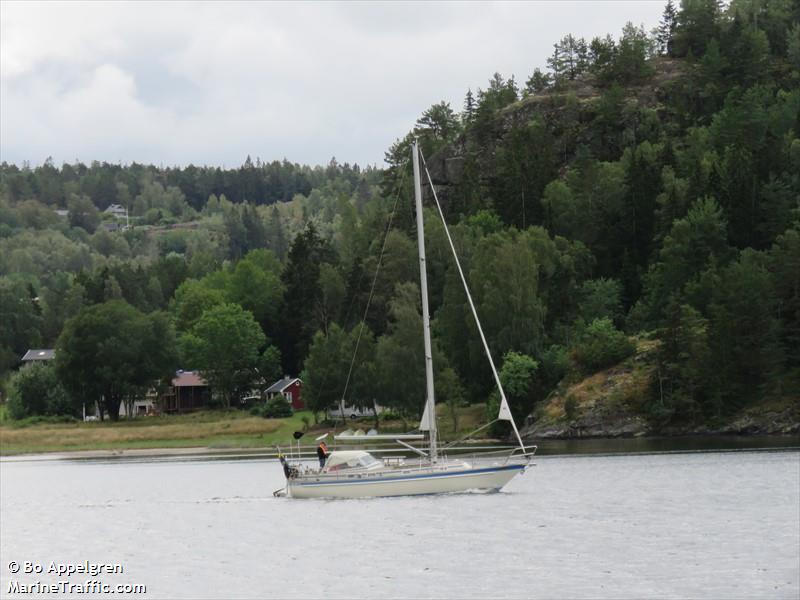 trippalatt (Pleasure craft) - IMO , MMSI 265826350, Call Sign SB4859 under the flag of Sweden