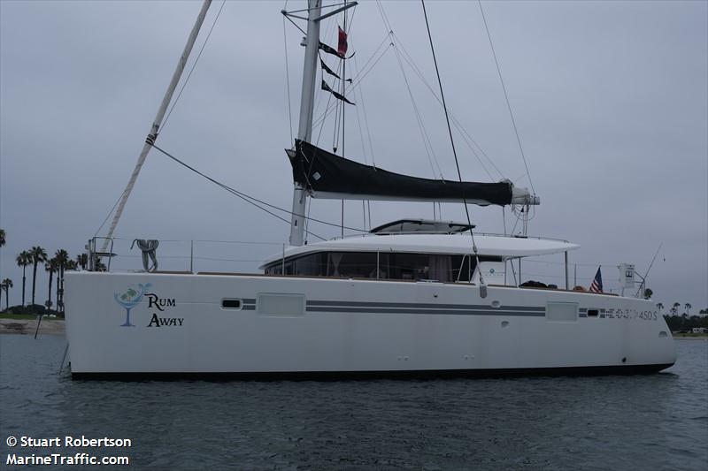 rum away (Pleasure craft) - IMO , MMSI 368001460, Call Sign WDJ6912 under the flag of United States (USA)