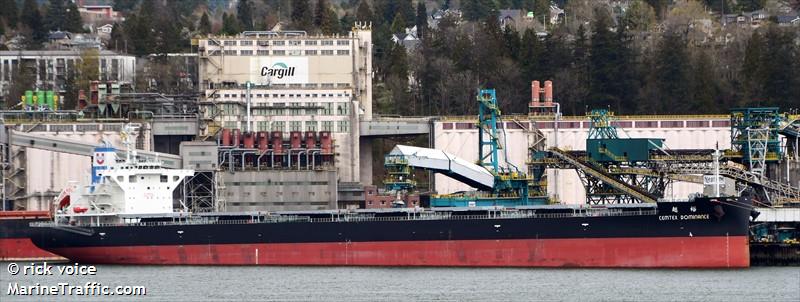 cemtex dominance (Bulk Carrier) - IMO 9919383, MMSI 477811800, Call Sign VRUR8 under the flag of Hong Kong