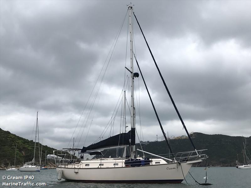 cream (Sailing vessel) - IMO , MMSI 533110139 under the flag of Malaysia