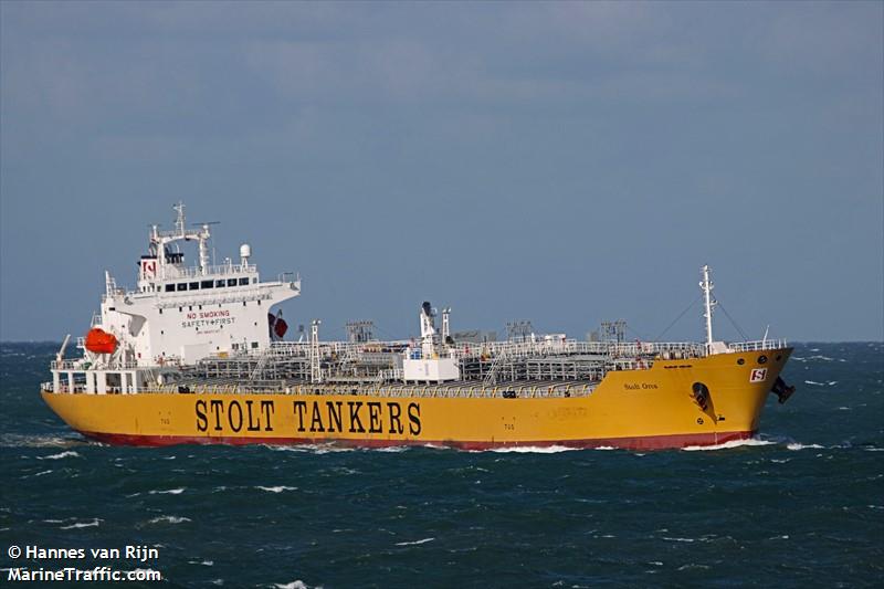 stolt orca (Chemical/Oil Products Tanker) - IMO 9597147, MMSI 636021910, Call Sign 5LGH3 under the flag of Liberia