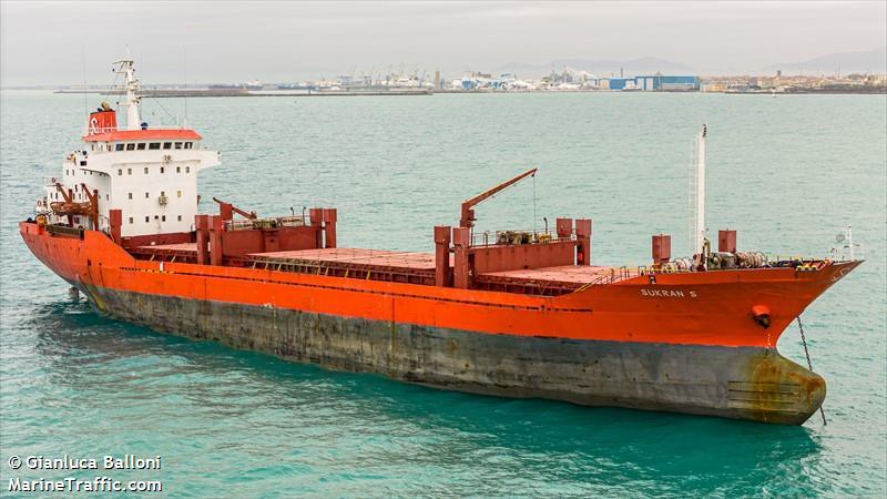 sukran s (General Cargo Ship) - IMO 8201002, MMSI 352001754, Call Sign 3E2591 under the flag of Panama