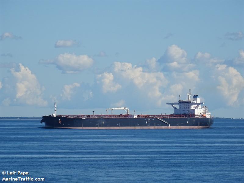 tyche 1 (Crude Oil Tanker) - IMO 9308077, MMSI 352001823, Call Sign 3E2739 under the flag of Panama