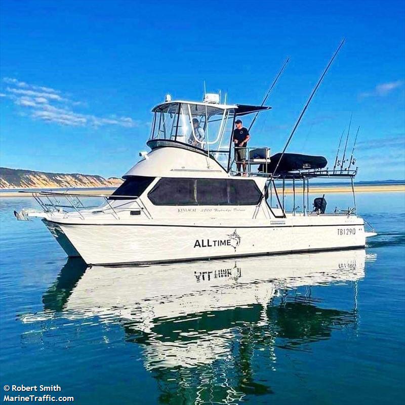 all time (Pleasure craft) - IMO , MMSI 503125810, Call Sign TB129Q under the flag of Australia