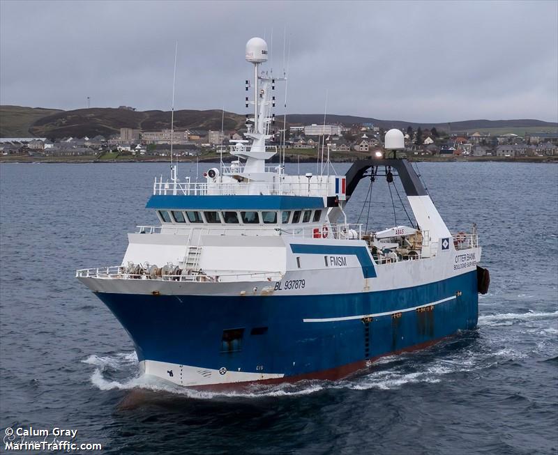 otter bank (Fishing Vessel) - IMO 9219721, MMSI 228425700, Call Sign FMSM under the flag of France