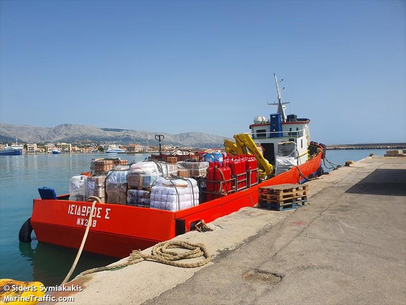 isidoros s (-) - IMO , MMSI 237318700, Call Sign SX8514 under the flag of Greece