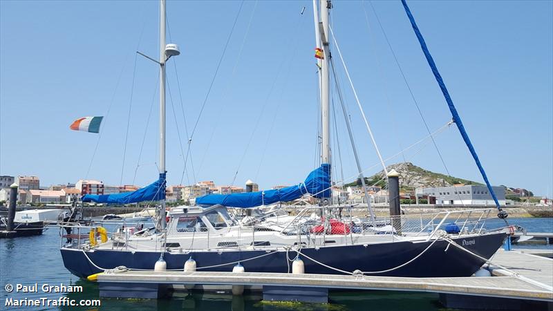 danu of galway (Sailing vessel) - IMO , MMSI 250002987, Call Sign EIOL5 under the flag of Ireland