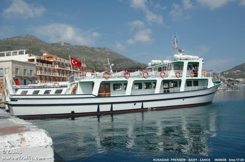 okeanos 1 (Passenger Ship) - IMO 8982694, MMSI 271015006, Call Sign TC6368 under the flag of Turkey
