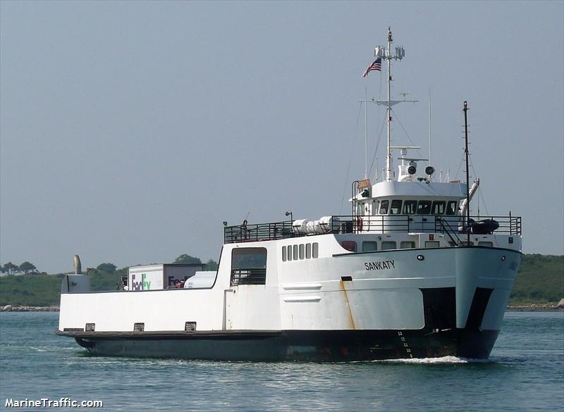 sankaty (Passenger/Ro-Ro Cargo Ship) - IMO 8108030, MMSI 366917530, Call Sign WCE6015 under the flag of United States (USA)