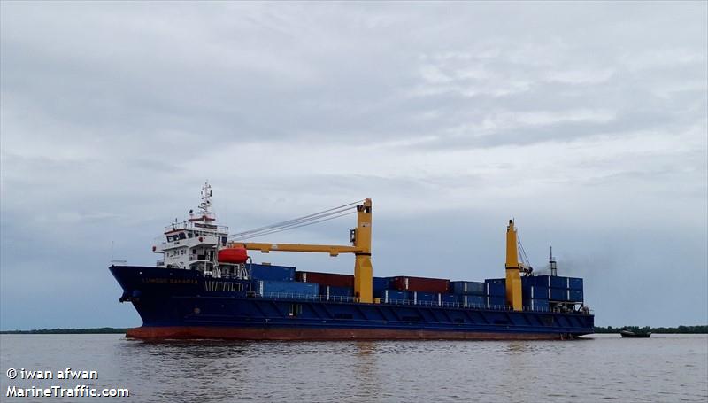 lumoso bahagia (Container Ship) - IMO 9491642, MMSI 525016539, Call Sign PNBI under the flag of Indonesia