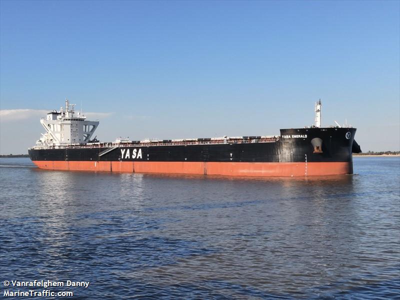 yasa emerald (Bulk Carrier) - IMO 9949041, MMSI 538009842, Call Sign V7A5244 under the flag of Marshall Islands