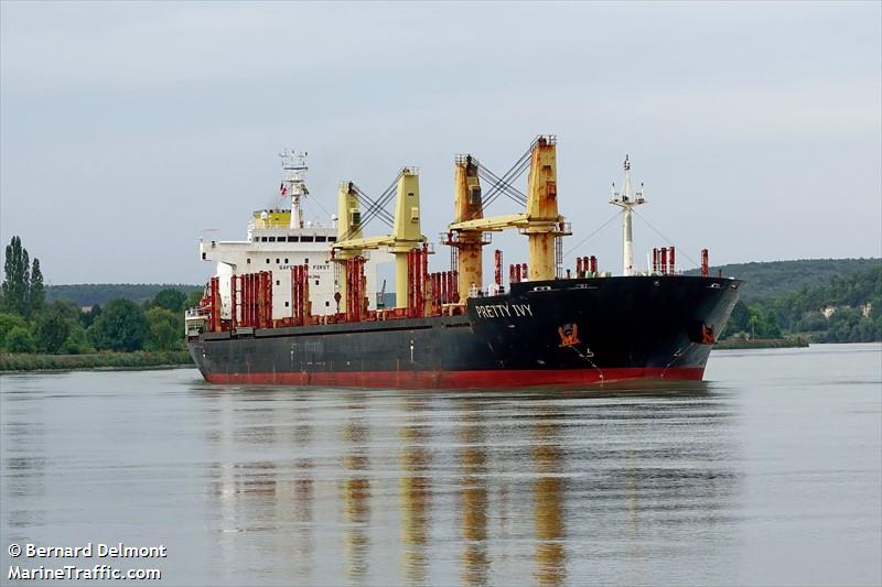 purple sea (Bulk Carrier) - IMO 9502817, MMSI 538010041, Call Sign V7A5507 under the flag of Marshall Islands