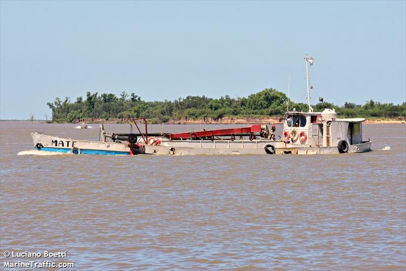 mate (Cargo ship) - IMO , MMSI 701007106, Call Sign LW3627 under the flag of Argentina