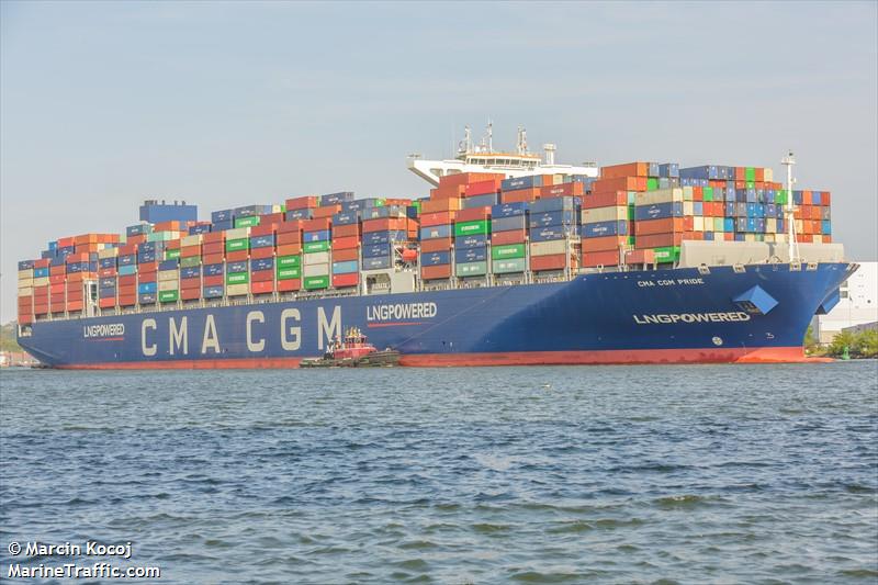 cma cgm pride st (Container Ship) - IMO 9924429, MMSI 229997000, Call Sign 9HA5650 under the flag of Malta