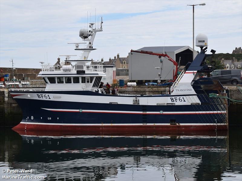 transcend bf61 (Fishing vessel) - IMO , MMSI 232042546, Call Sign MLSF4 under the flag of United Kingdom (UK)