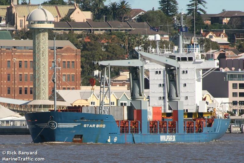 star bird (General Cargo Ship) - IMO 9041423, MMSI 236574000, Call Sign ZDJW5 under the flag of Gibraltar