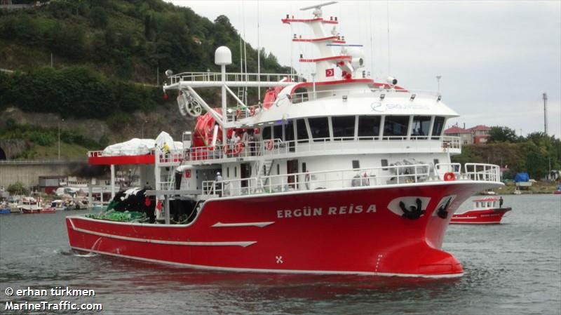 ergun reis a (Fishing Vessel) - IMO 9969417, MMSI 271073690, Call Sign TCA6904 under the flag of Turkey