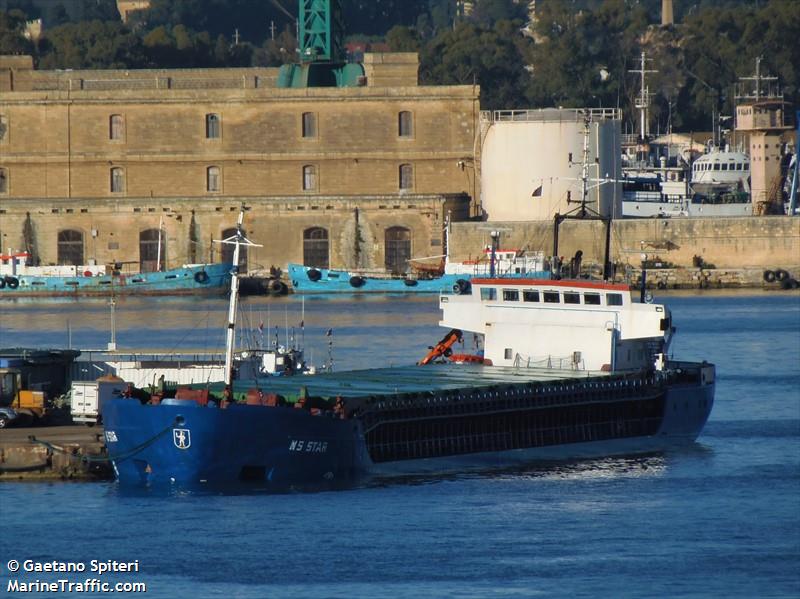 ns star (General Cargo Ship) - IMO 8905892, MMSI 312561000, Call Sign V3MK5 under the flag of Belize