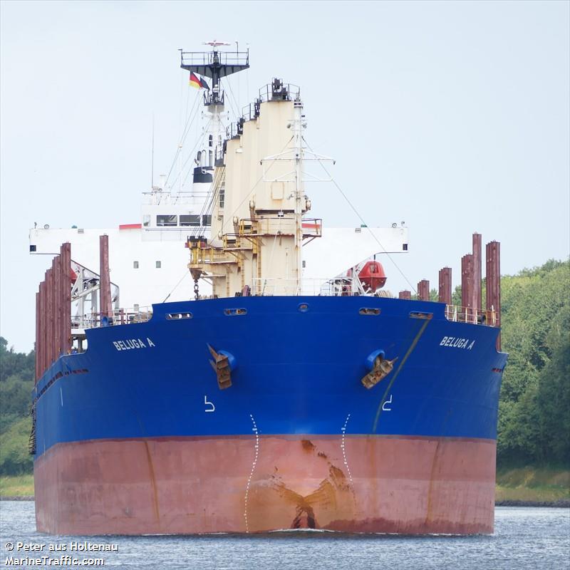 beluga a (Bulk Carrier) - IMO 9256353, MMSI 314684000, Call Sign 8PDO8 under the flag of Barbados