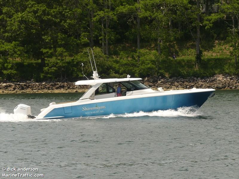 shananigans (Pleasure craft) - IMO , MMSI 338444911, Call Sign 12345 under the flag of USA