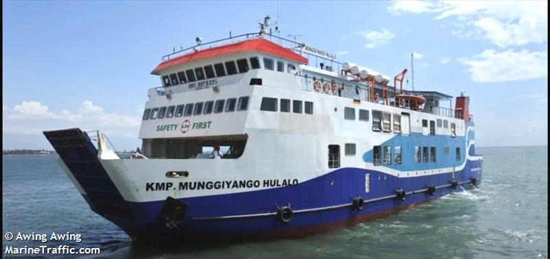 munggiyango hulalo (Passenger/Ro-Ro Cargo Ship) - IMO 9856335, MMSI 525101168, Call Sign YCYU2 under the flag of Indonesia
