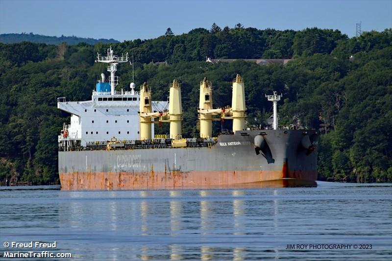 bulk antigua (Bulk Carrier) - IMO 9839818, MMSI 636021920, Call Sign D5ZE4 under the flag of Liberia