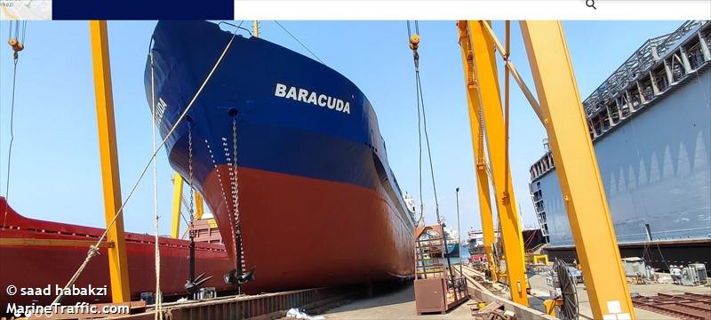 baracuda (General Cargo Ship) - IMO 7514440, MMSI 671370100, Call Sign 5VI02 under the flag of Togolese Rep