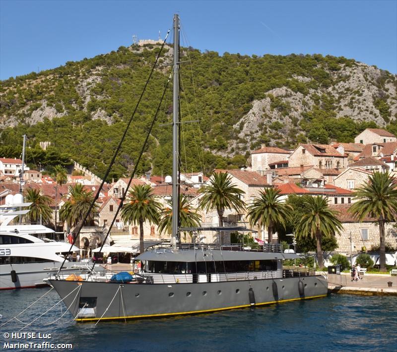 rara avis (Pleasure craft) - IMO , MMSI 238627640, Call Sign 9A5186 under the flag of Croatia
