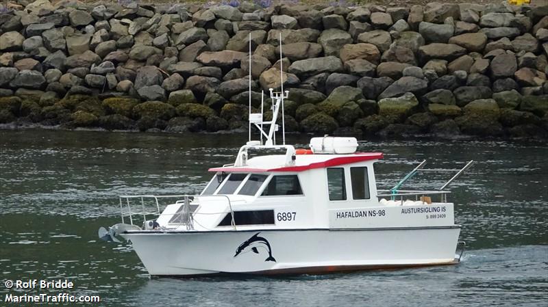 hafaldan (Passenger ship) - IMO , MMSI 251721110, Call Sign 6897 under the flag of Iceland