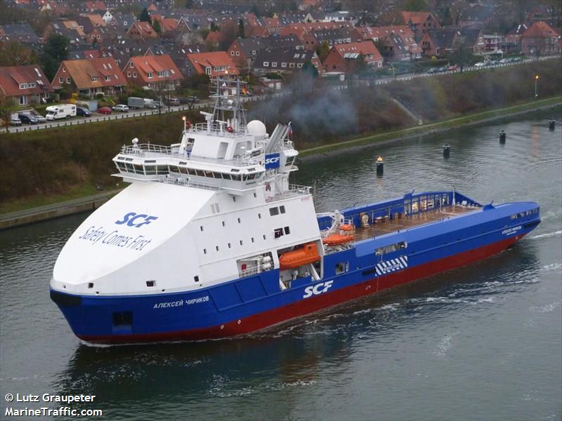 aleksey chirikov (Offshore Tug/Supply Ship) - IMO 9613551, MMSI 273369290, Call Sign UBXJ4 under the flag of Russia