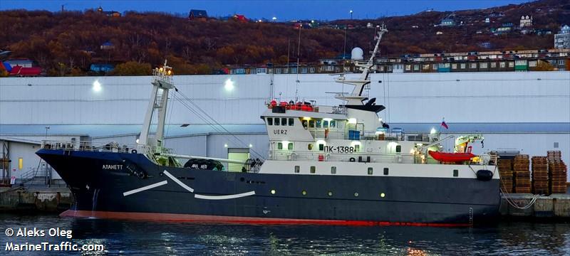 alanett (Fishing Vessel) - IMO 9055216, MMSI 273849700, Call Sign UERZ under the flag of Russia