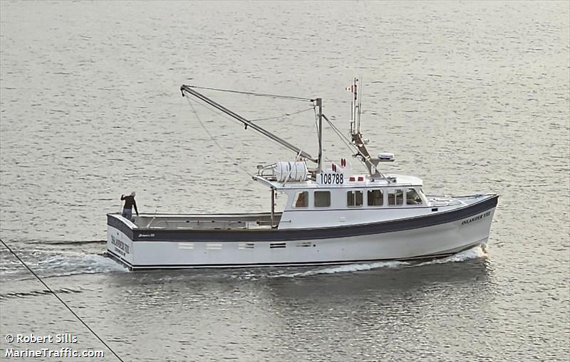 islander viii (Fishing vessel) - IMO , MMSI 316045466 under the flag of Canada