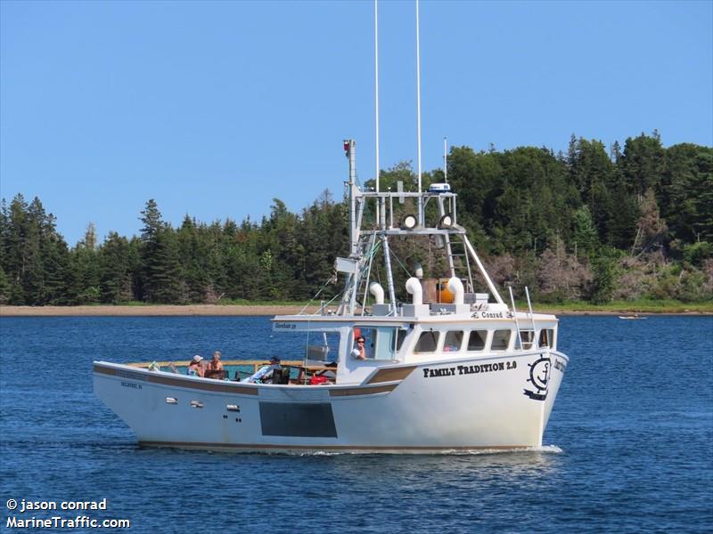 family tradition 2.0 (Fishing vessel) - IMO , MMSI 316383000, Call Sign CH 16 under the flag of Canada