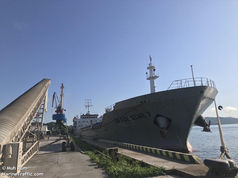 grace star 7 (General Cargo Ship) - IMO 8357681, MMSI 352001862, Call Sign 3E2773 under the flag of Panama