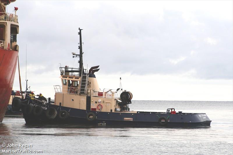 gulf explorer (Tug) - IMO 7207217, MMSI 503302000, Call Sign VLGE under the flag of Australia