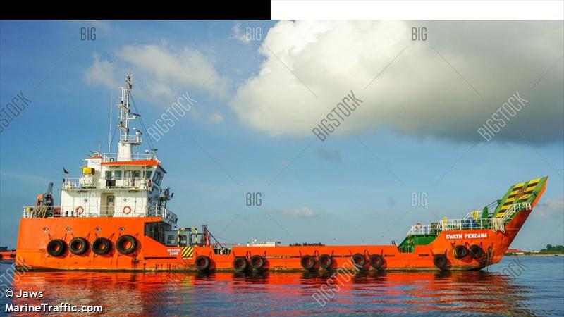 swath perdana (Landing Craft) - IMO 9659024, MMSI 533170192, Call Sign 9WQS4 under the flag of Malaysia