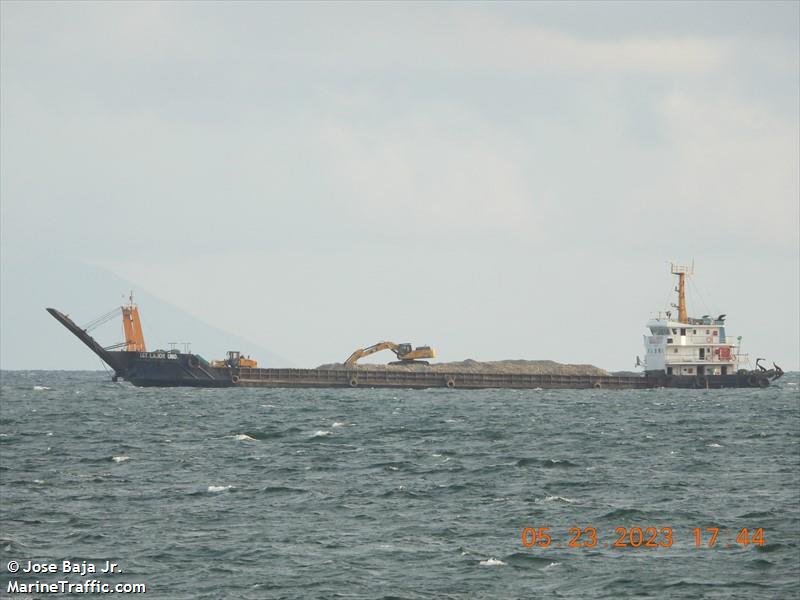 lct lajor uno (Deck Cargo Ship) - IMO 9867255, MMSI 548943500, Call Sign 4DFV9 under the flag of Philippines